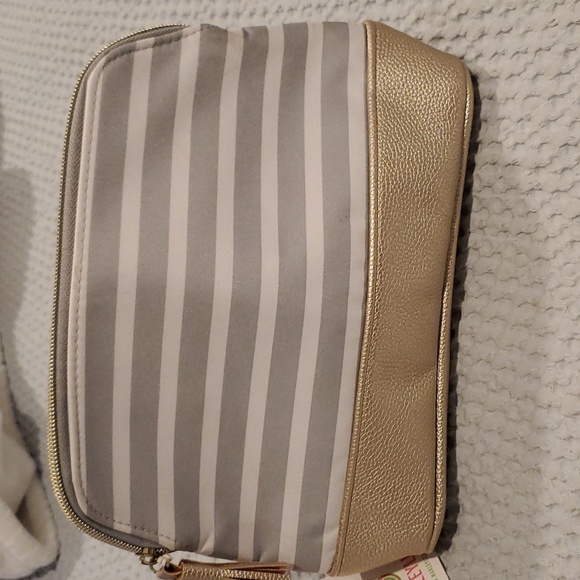 NWT Marleylilly Cosmetic Bag monogrammed JCE - Picture 4 of 8